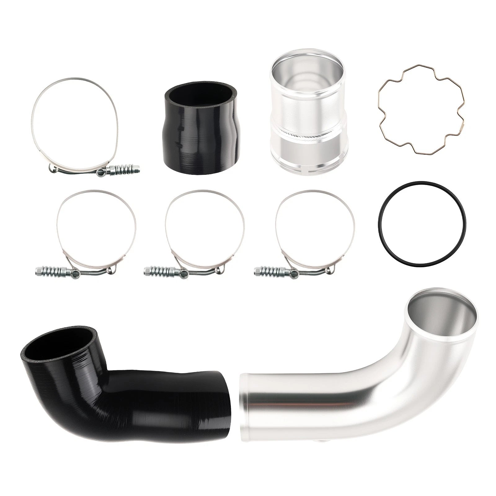 Cold Turbo Intercooler Pipe Kit for Ford F250 6.7L Powerstroke (2017–2019)