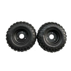 Set of 2 6" Wheel Tire Rim Assembly for Go Kart Drift Trike ATV