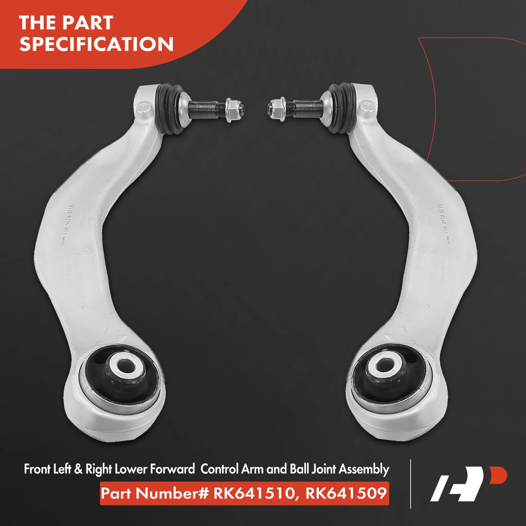 Set of 12 Front Control Arm & Ball Joint Sway Bar for BMW F10 528i 535i (2011–2017)