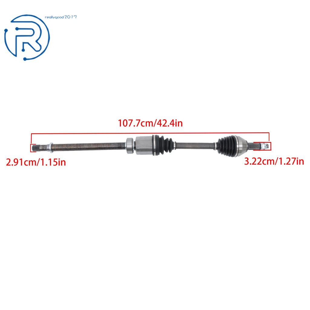Front CV Axle Assembly Right for Infiniti JX35 QX60 (2013–2019) 66-6446 FWD