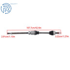 Front CV Axle Assembly Right for Infiniti JX35 QX60 (2013–2019) 66-6446 FWD