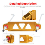 Gold JDM Aluminum Battery Hold Down Tie for Honda Civic EG EK S2000