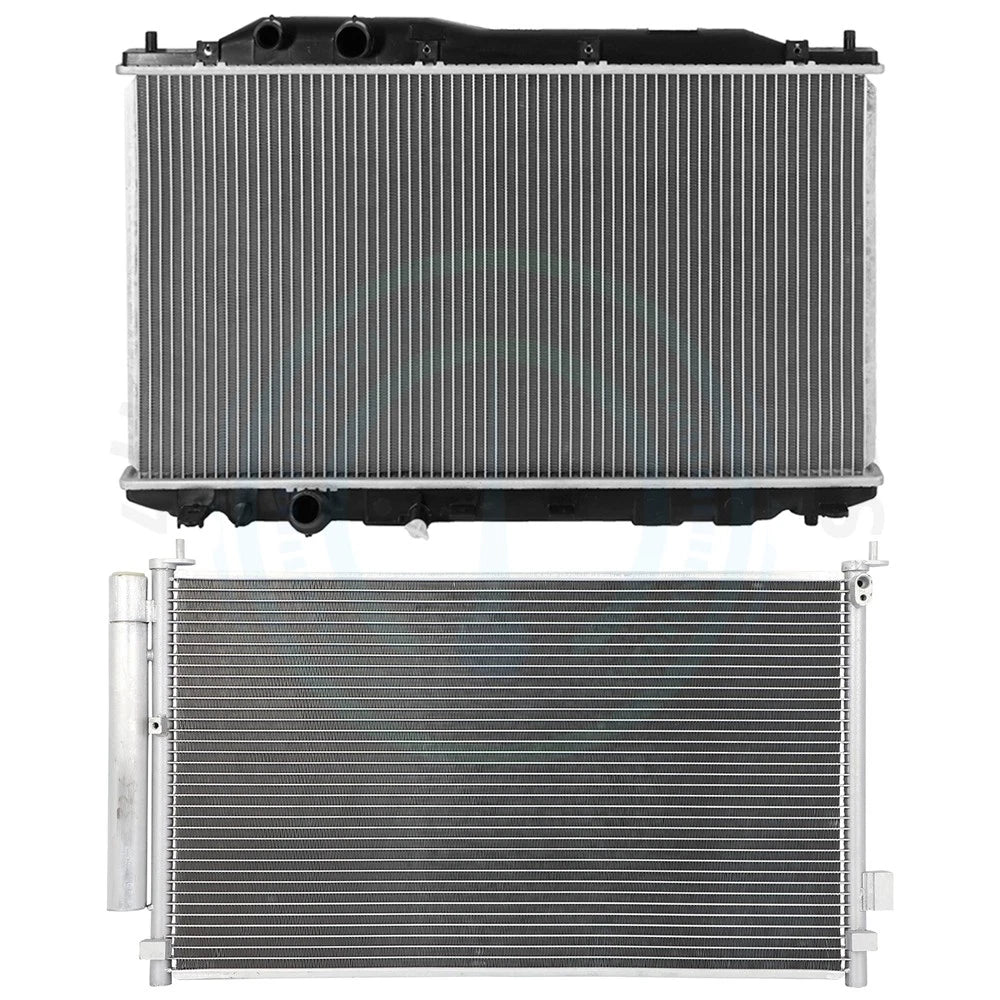Aluminum Radiator & AC Condenser Cooling Kit for Honda Civic (2008–2011)