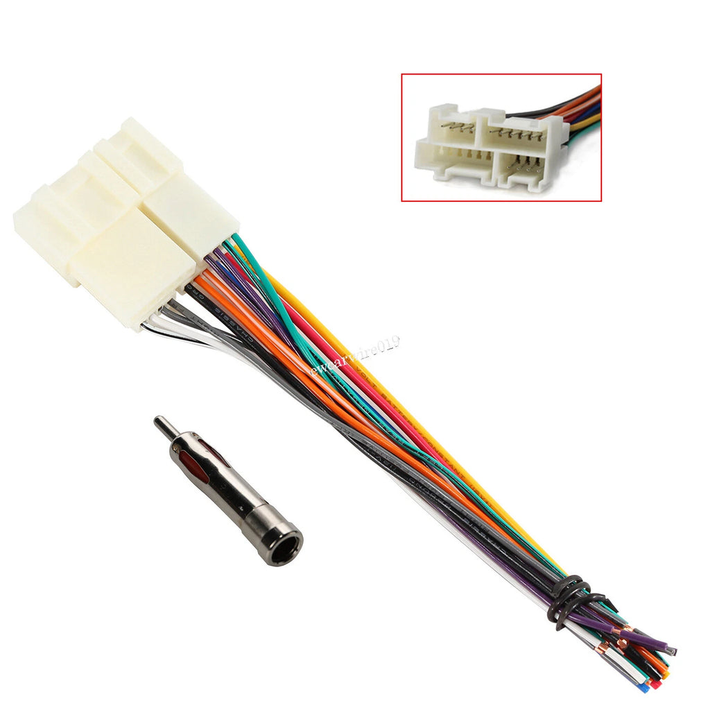 Radio Harness + Antenna Adapter for GMC Yukon Sierra 1500 2500 (1999–2002)