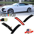 Set of 4 Smoke Red LED Side Marker Lights for Chevy Camaro (2016–2023)