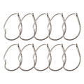 10pcs Wacky Rig Hooks for Fishing - High Carbon Steel, Weedless, Barbed