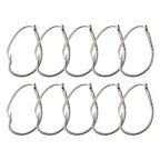 10pcs Wacky Rig Hooks for Fishing - High Carbon Steel, Weedless, Barbed