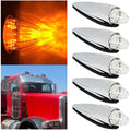 5X LED Torpedo Cab Marker Roof Light for Peterbilt Kenworth Mack