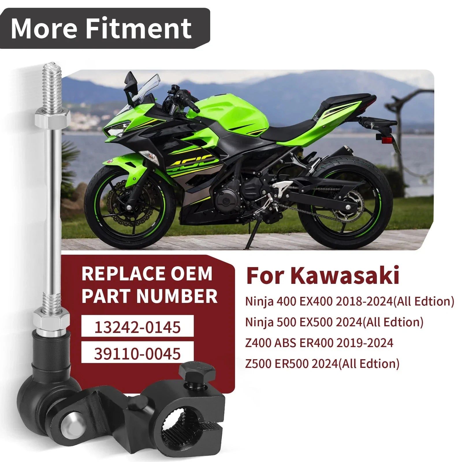 Gear Shifter Linkage For Kawasaki Ninja 500 EX500