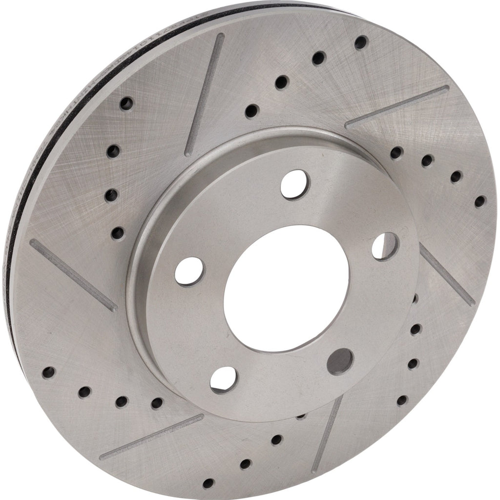 Front Brake Disc Rotors and Pads Kit for Ford Mustang (1999–2004)