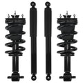 Set of 4 Front & Rear Shocks Struts for Chevy Silverado GMC Sierra (2014–2018)
