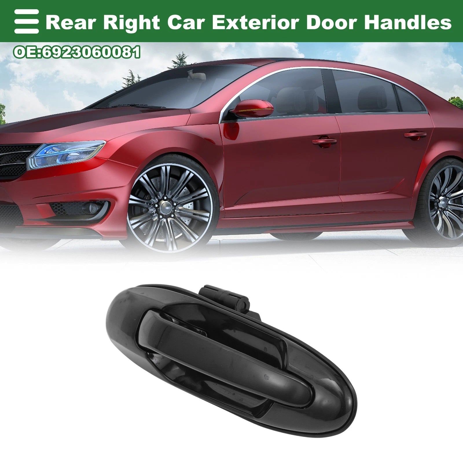 Rear Right Door Handle No. 6923060081 for Toyota Land Cruiser 