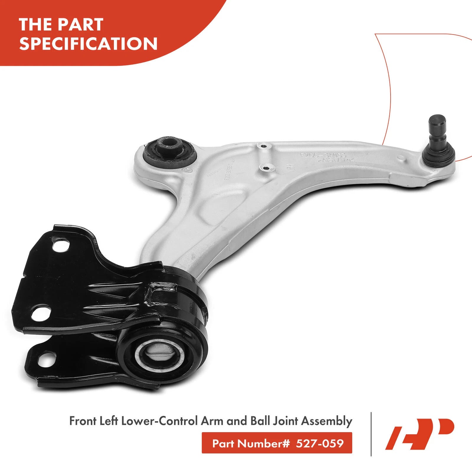 2X Front Lower Control Arm with Ball Joint for Ford Edge (2007-2014)