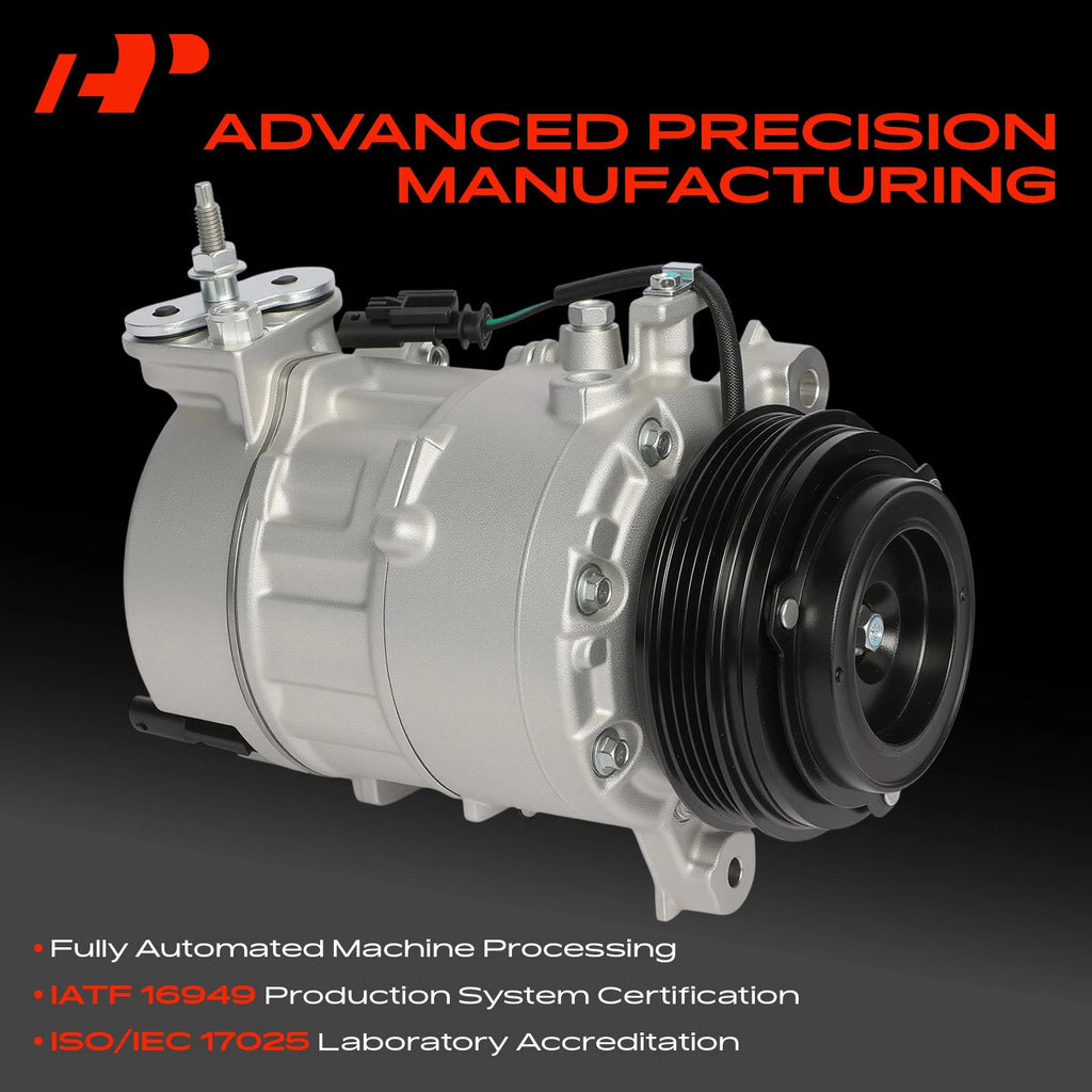 A/C Compressor with Clutch for Chevy Tahoe GMC Yukon (2015â2020)