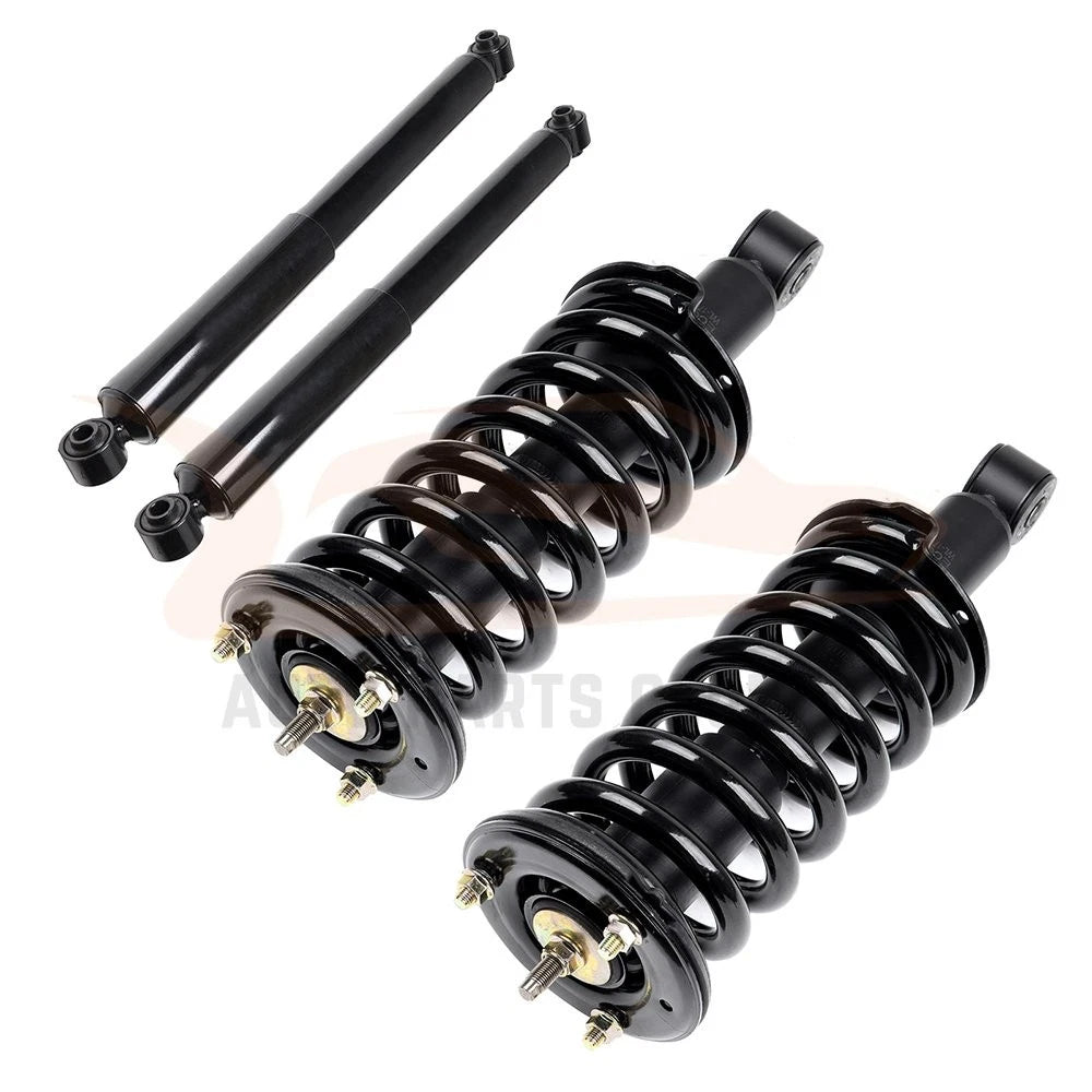 2X Quick Complete Struts Springs & Mounts + 2X Shocks for Nissan Titan (2004–2013)