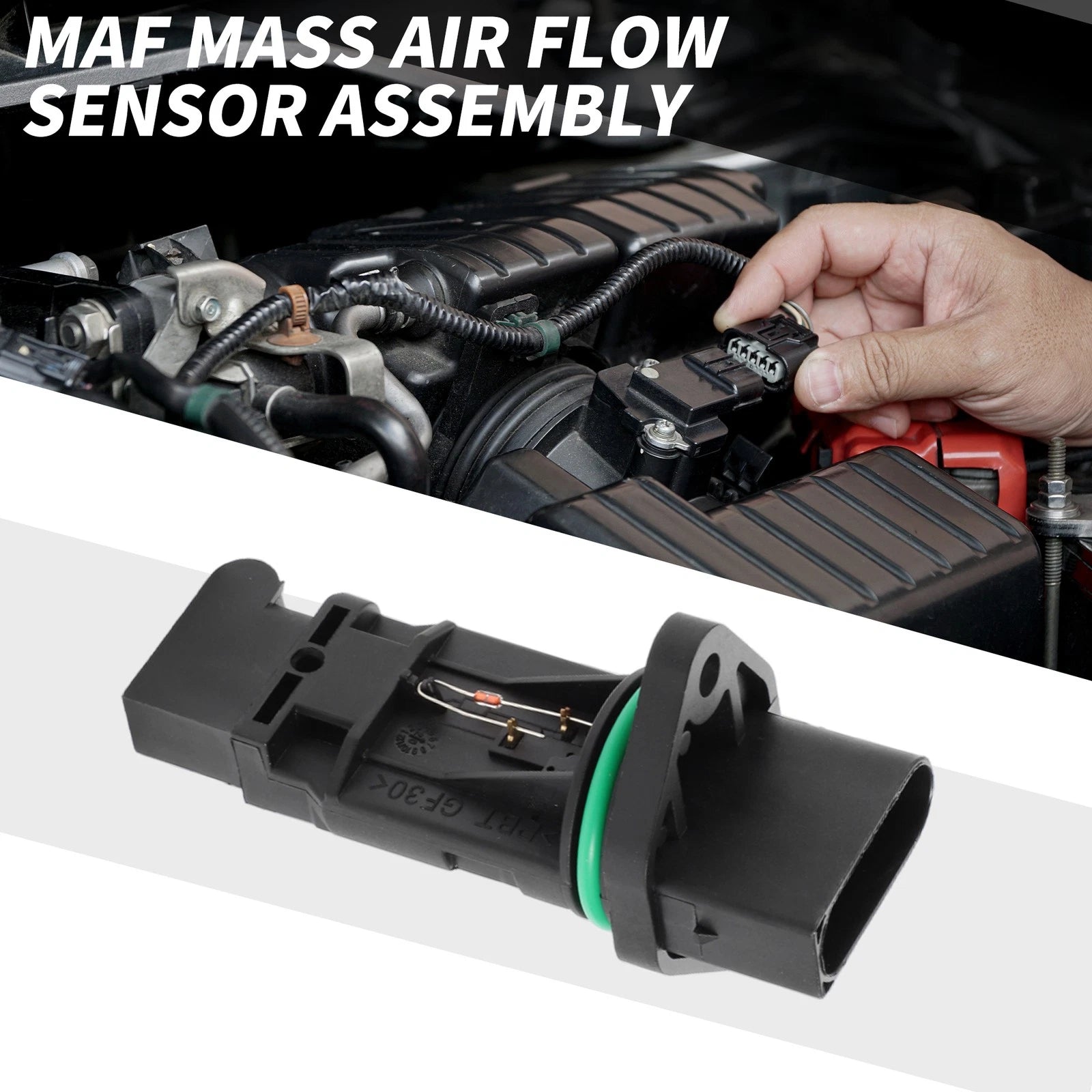 MAF Mass Air Flow Sensor ERR7171 for Volkswagen Jetta L4 2.0L (1999–2001)
