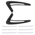 Carbon Front Fender Vent Trim for BMW 4 Series F32 F33 F36 (2014–2019) Pair Black
