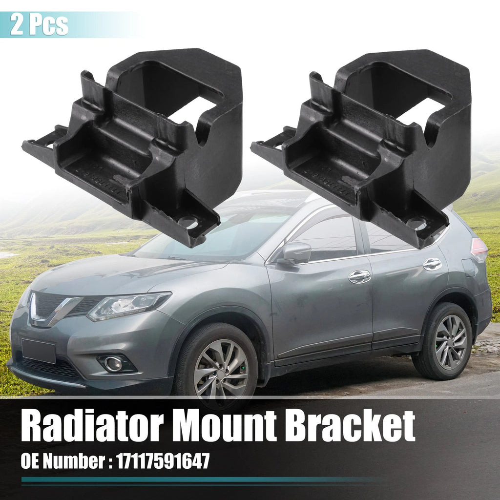 2pcs Radiator Mount Bracket for BMW 128i 135i (2010–2013) No. 17117591647