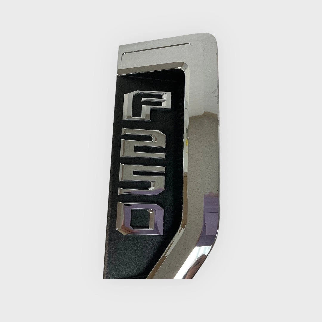 Chrome Right Side Fender Vent Emblem for Ford F-250 (2017–2022) HC3B-25000A72