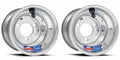 Set of 2 Polished Aluminum Rear Wheels for Honda Odyssey (250) 8x8 3/100 3+5 Offset