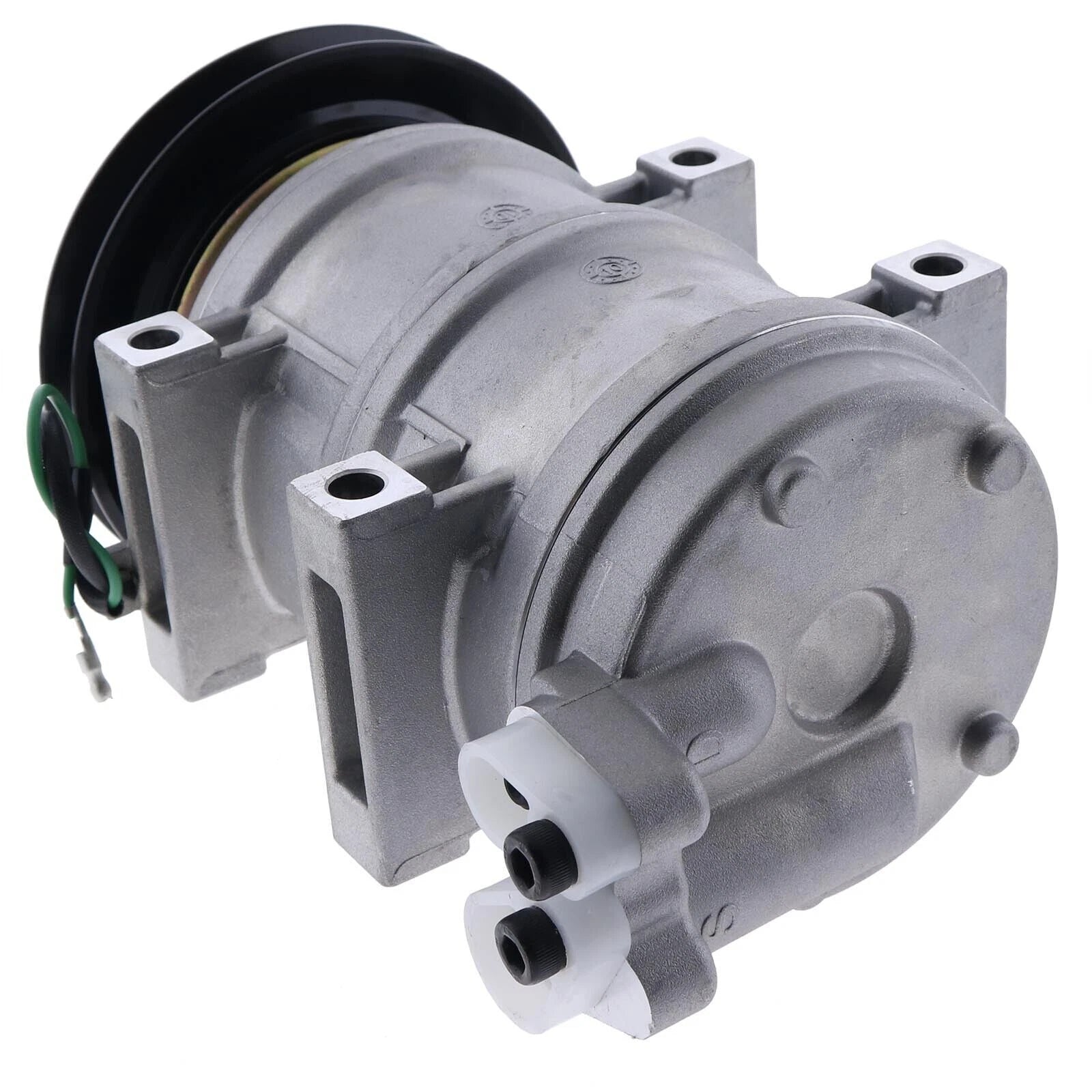A/C Compressor 4719131 for John Deere 120D 135D 160DLC 190DW 200DLC 220DW 225DLC (2006–2016)