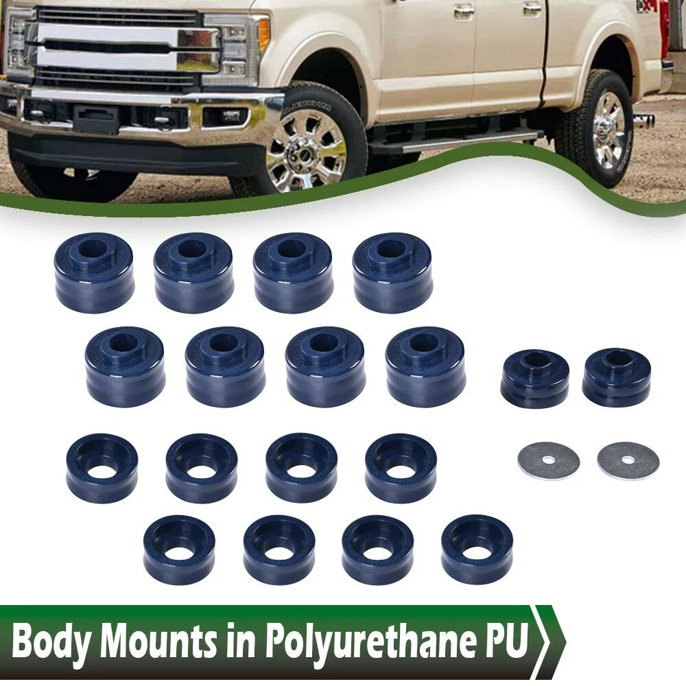 Body Cab Mount Bushing Kit for Ford F250 Super Duty (1999–2017)