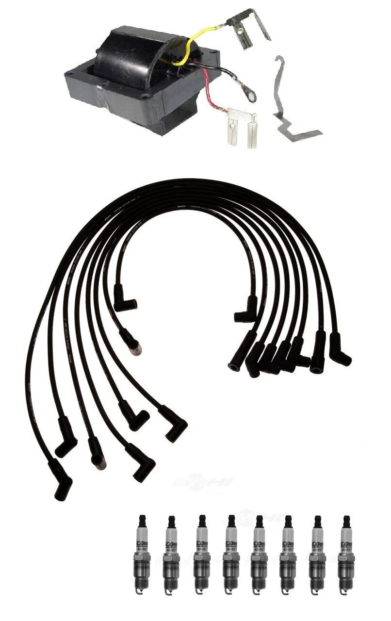 Ignition Wires & Spark Plugs Kit for Camaro C2500 Firebird (Year Range)