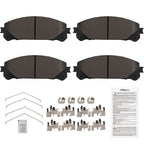 Front Brake Pads Kit for Subaru Solterra (2023–2025) Toyota Crown (2023–2025) P1324