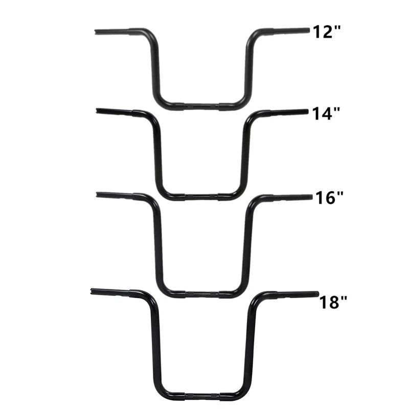 Ape Hanger Handlebar 1 1/4" for Harley Softail (12" 14" 16" 18")