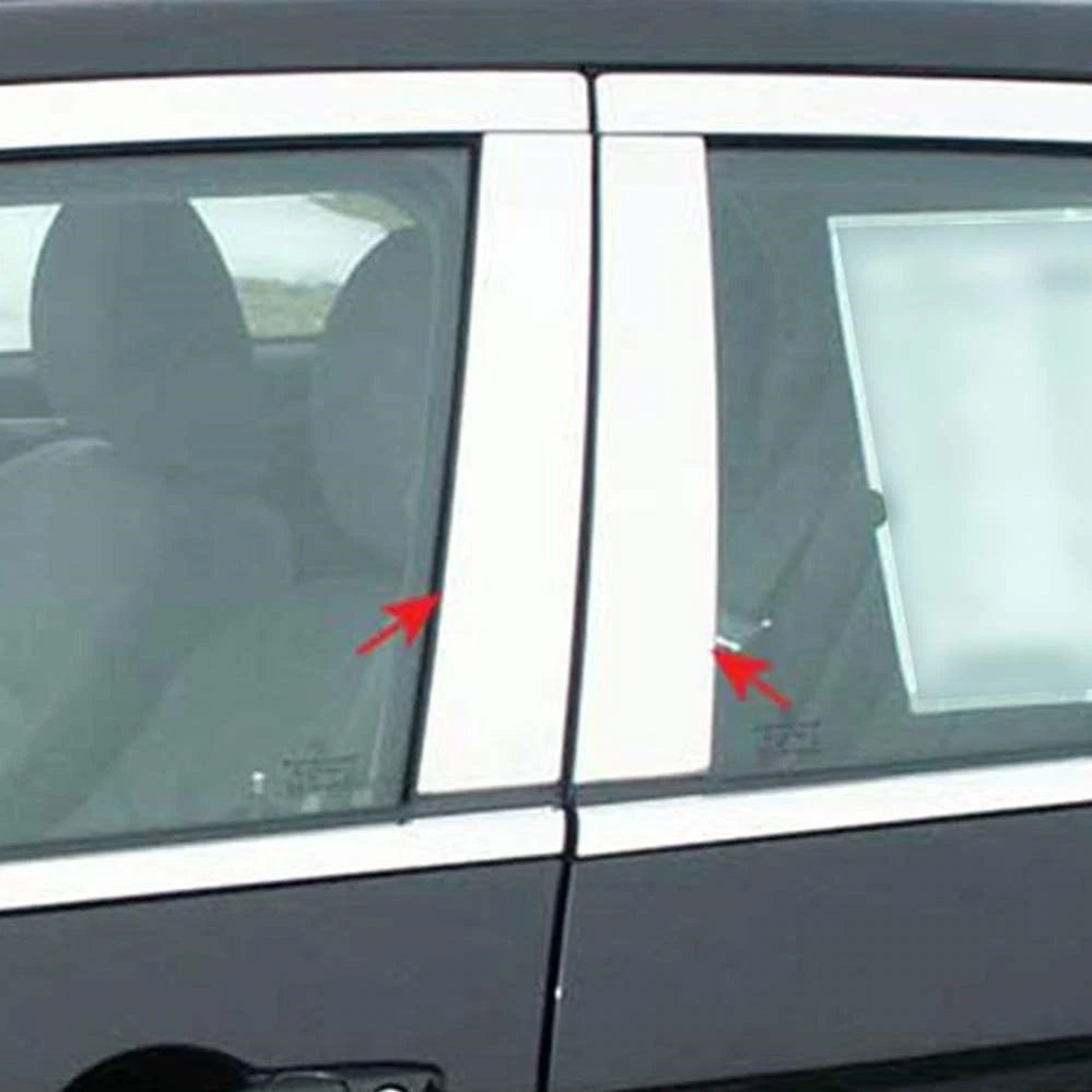 Luxury FX Chrome Pillar Post Trim 4pc for 2005-2010 Chrysler 300
