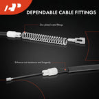 2Pcs Rear Parking Brake Cable for Chevy Silverado 1500 (2014-2018)