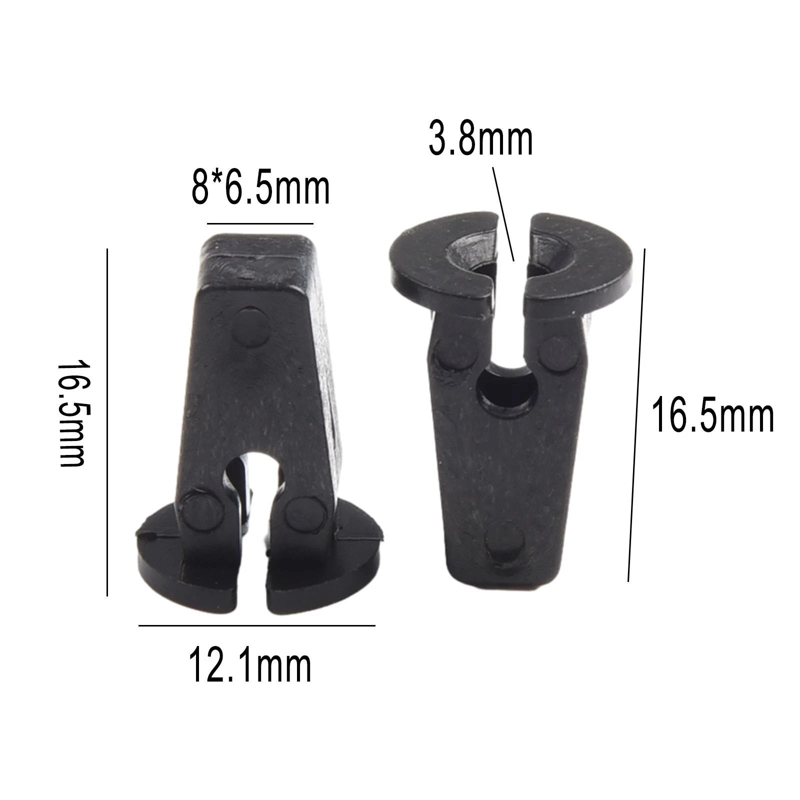 Bumper Shield Clips for Golf (1998–2006) - Part Number 6N0809966A (20 Pack)