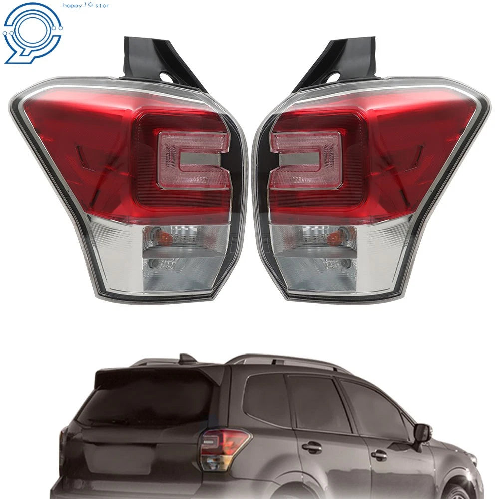 Pair Tail Light Assembly for Subaru Forester 2.5i 2.0XT (2017–2018) Halogen