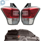 Pair Tail Light Assembly for Subaru Forester 2.5i 2.0XT (2017–2018) Halogen