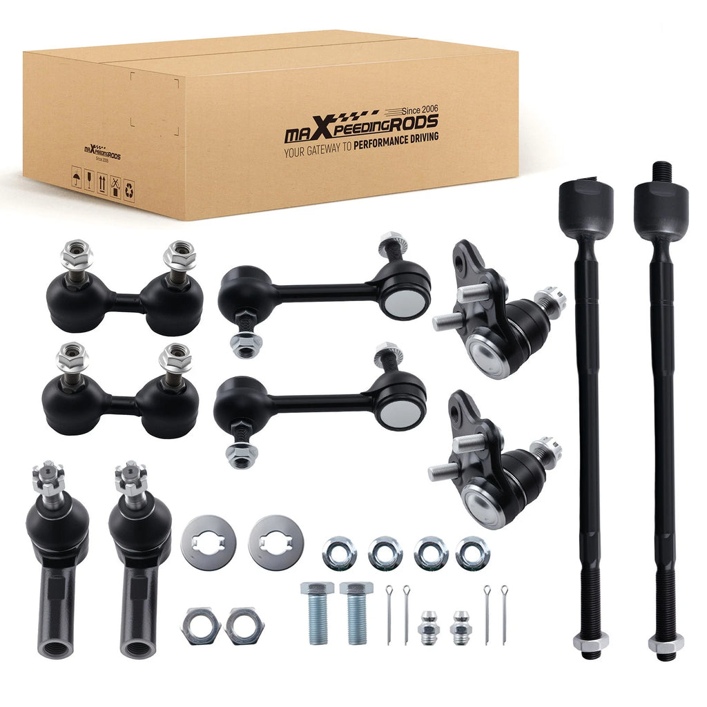 Front Tie Rod End & Sway Bar Ball Joint for Toyota Corolla (1996–2002)