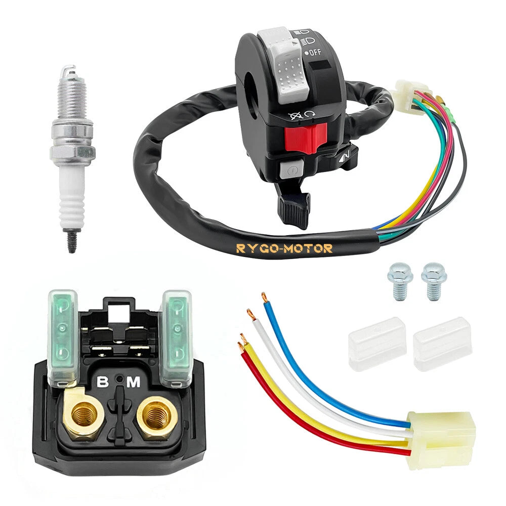 Handlebar Switch & Relay Plug Spark Kit for Yamaha Big Bear 400 (2000–2001)
