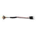 3 LED Dual Function Amber Marker Light for Trailer Truck Semi (Universal)