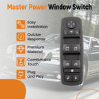 Front Left Power Window Control Switch for Ram 1500 2500 3500 (2016-2018)