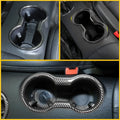 Carbon Fiber Cup Holder Cover for Ford Mustang (2015–2021)