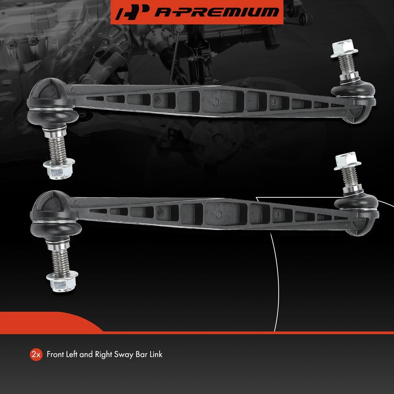 2X Front Stabilizer Bar Link for Chevrolet Sonic (2012-2020)