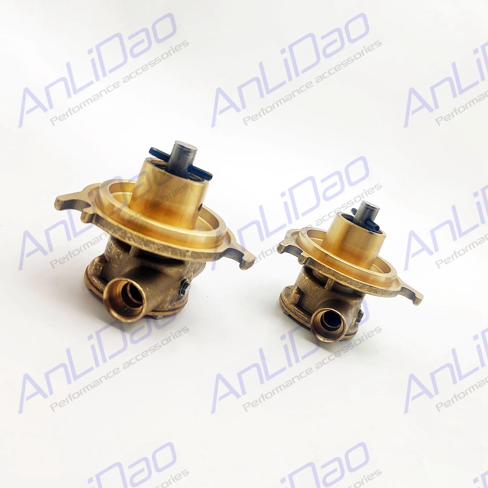 2Pcs Sea Water Pump for Volvo Penta (2001–2003) 840557, 10-24707-01