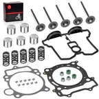 Cylinder Head Exhaust Intake Valve & Spring Gasket Kit for Yamaha YFZ450 YZ450F (2004–2023)