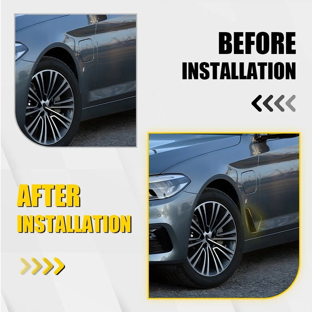 Set of 2 Gloss Black Side Air Duct Trims for BMW 5 Series G30 (2017–2023)