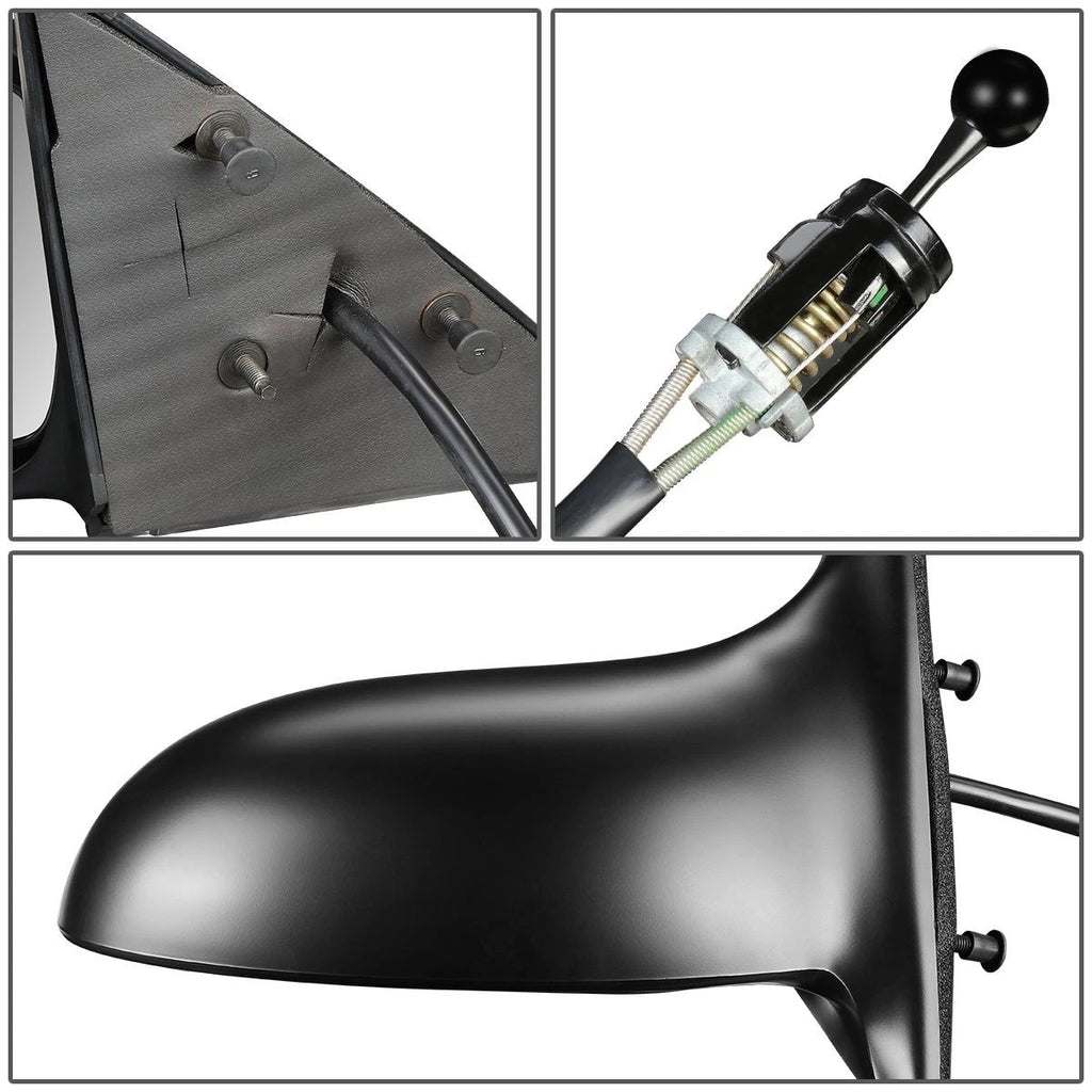 OE Style Manual Side View Door Mirror Left for Pontiac Grand Am Alero (2002–2005) GM1320258