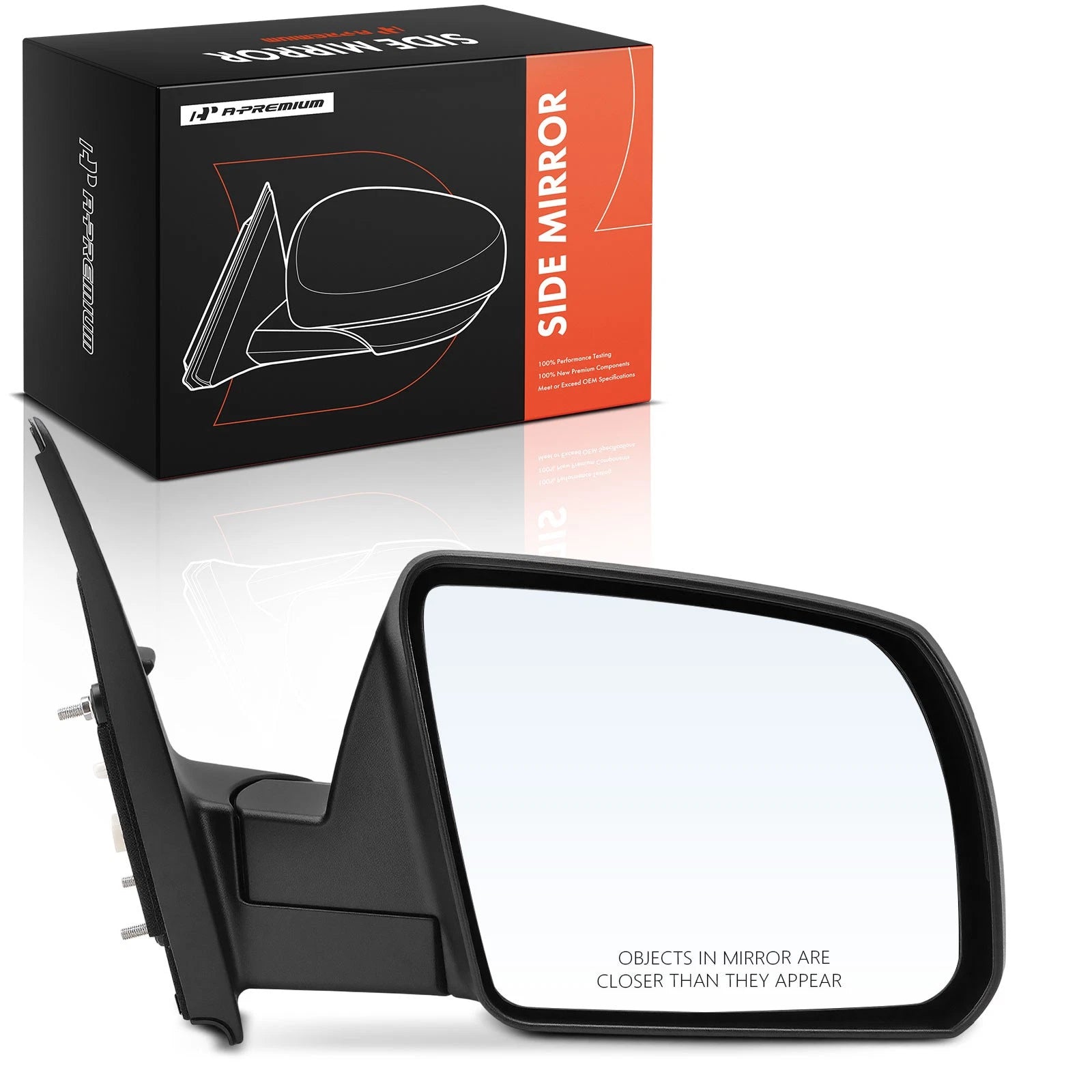 Passenger Power Mirror with Manual Fold for Toyota Sequoia SR5 (2014–2017)