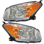 Headlight Assembly for Toyota RAV4 Sport (2009–2012) Chrome Housing Halogen