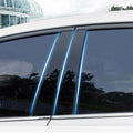 Set of 6 Window Door Trim Pillar Post for Honda CR-V (2007–2011)