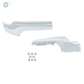 Chrome Steel Split Front Bumper for GMC Sierra 1500 (2019–2021)