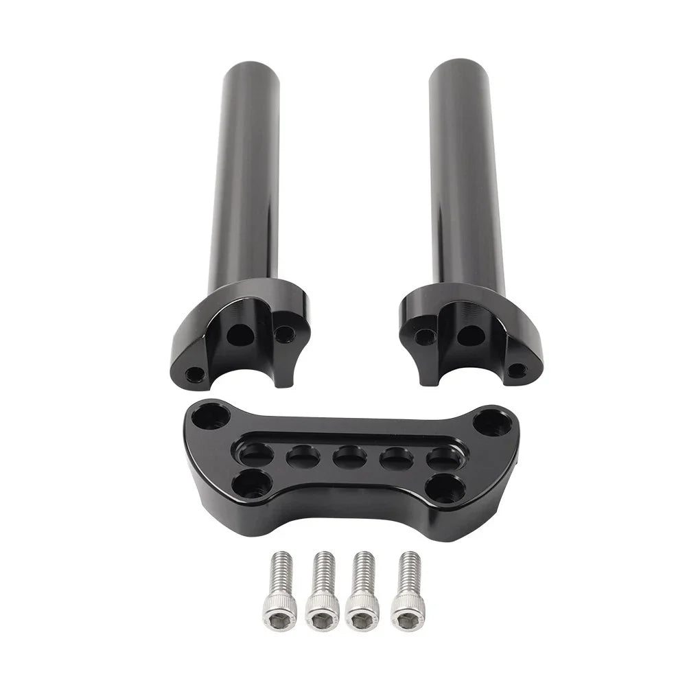 5-Hole 8.5" Handlebar Riser Top Clamp for Harley Fat Boy Low Rider