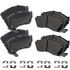Front Semi-Metallic Brake Pad Set for Geo Metro, Suzuki Swift (1989–2001)